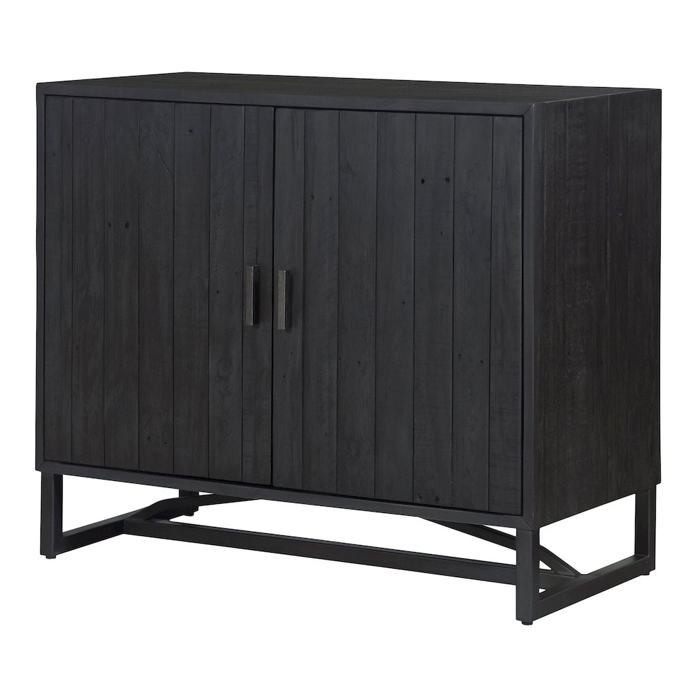 Sierra 2 Door Cabinet Black. Picture 8
