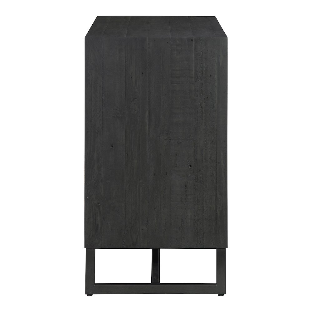 Sierra 2 Door Cabinet Black. Picture 9