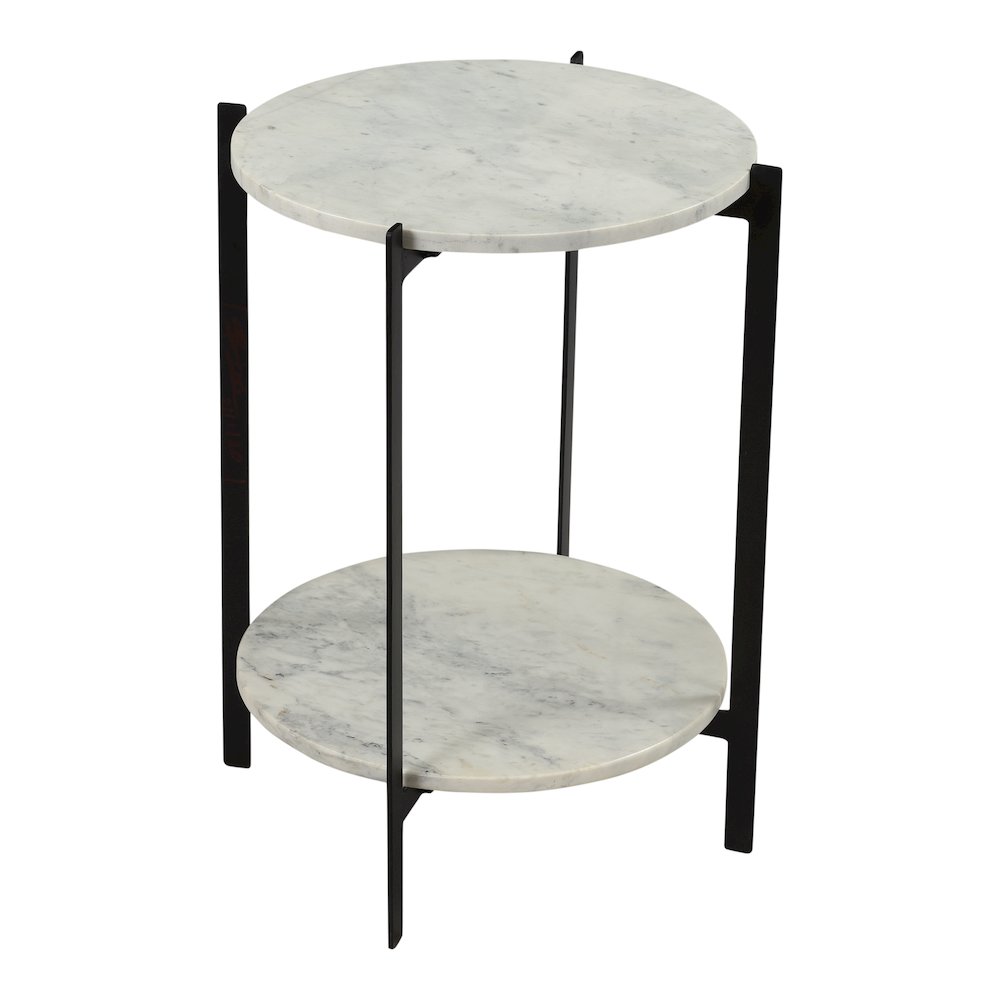Melanie Accent Table White. Picture 5