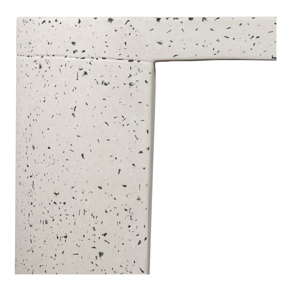Lyon Outdoor Bench Light Grey. Picture 10