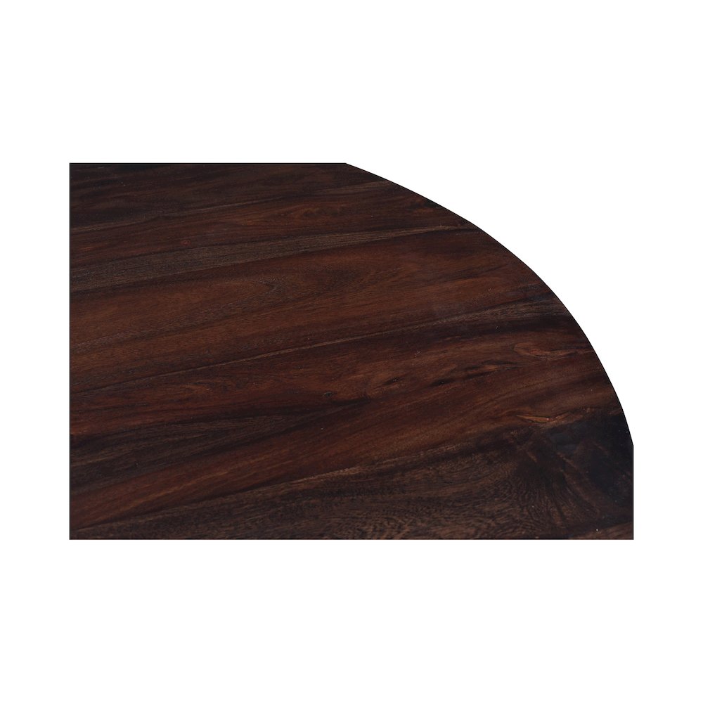 Myron Dining Table Dark Brown. Picture 4