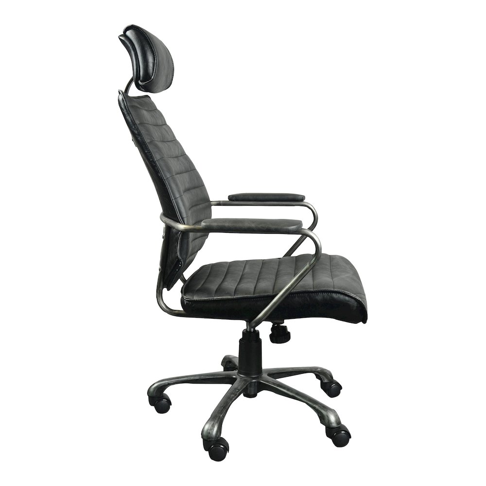 Executive Office Chair Black. Picture 5
