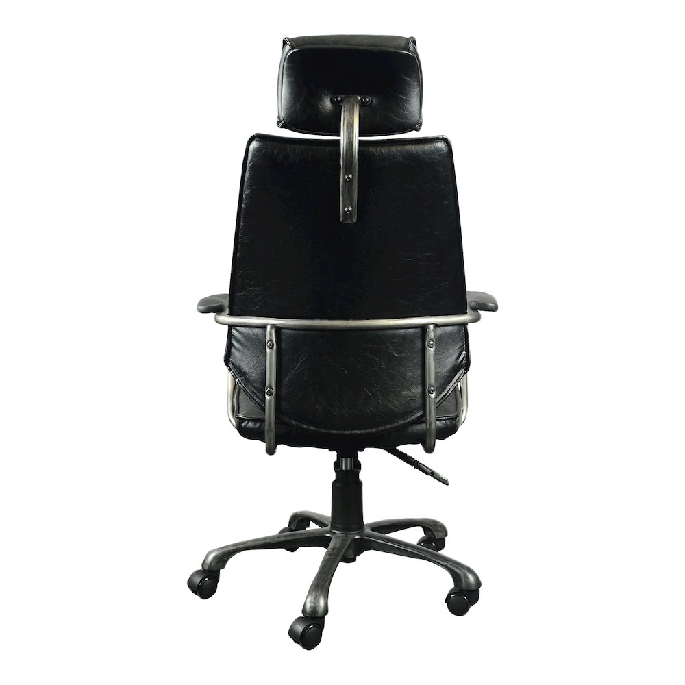 Executive Office Chair Black. Picture 6