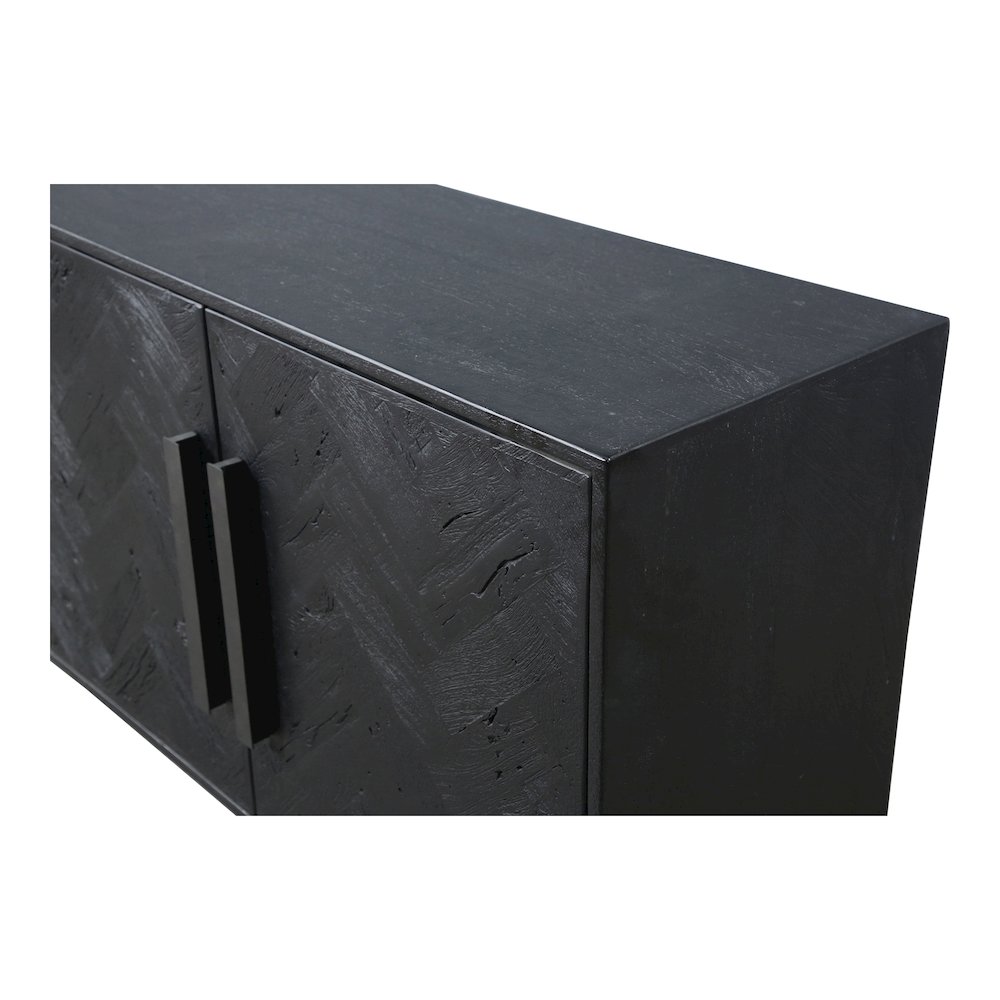 Fishbone Sideboard Black. Picture 7