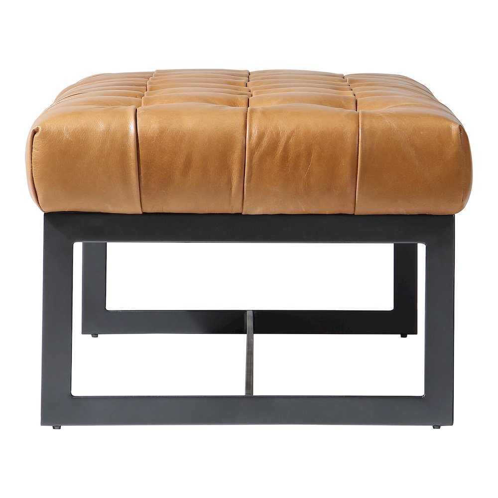 Wyatt Leather Bench. Picture 7