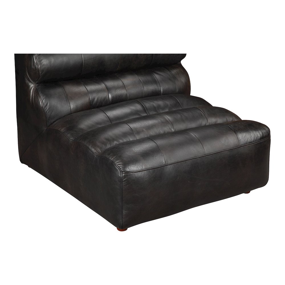 Ramsay Leather Slipper Chair. Picture 7