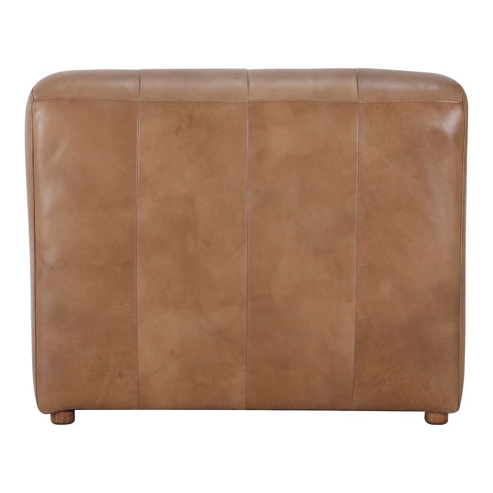 Ramsay Leather Chaise. Picture 8