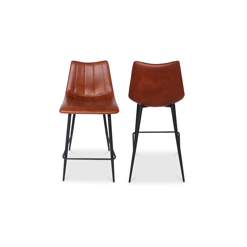 Alibi Counter Stool Brown - Set Of Two. Picture 10