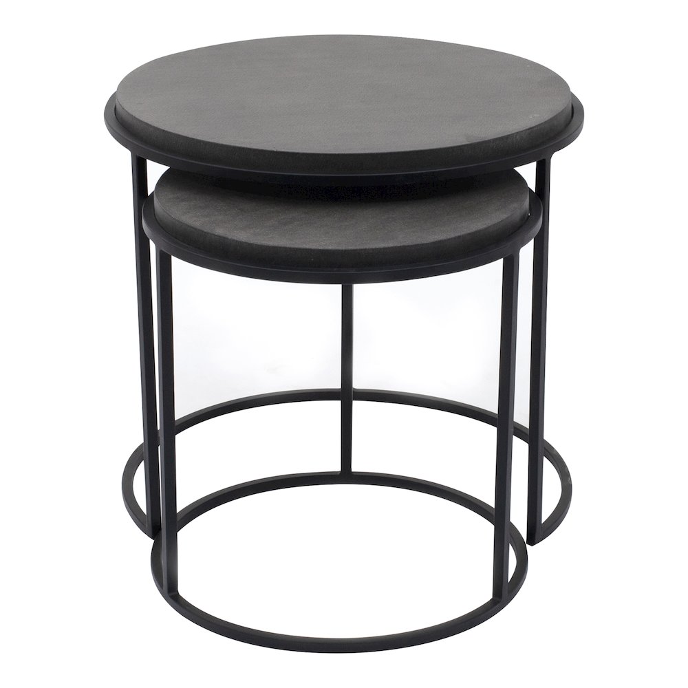 Roost Nesting Tables Black Set Of 2. Picture 7