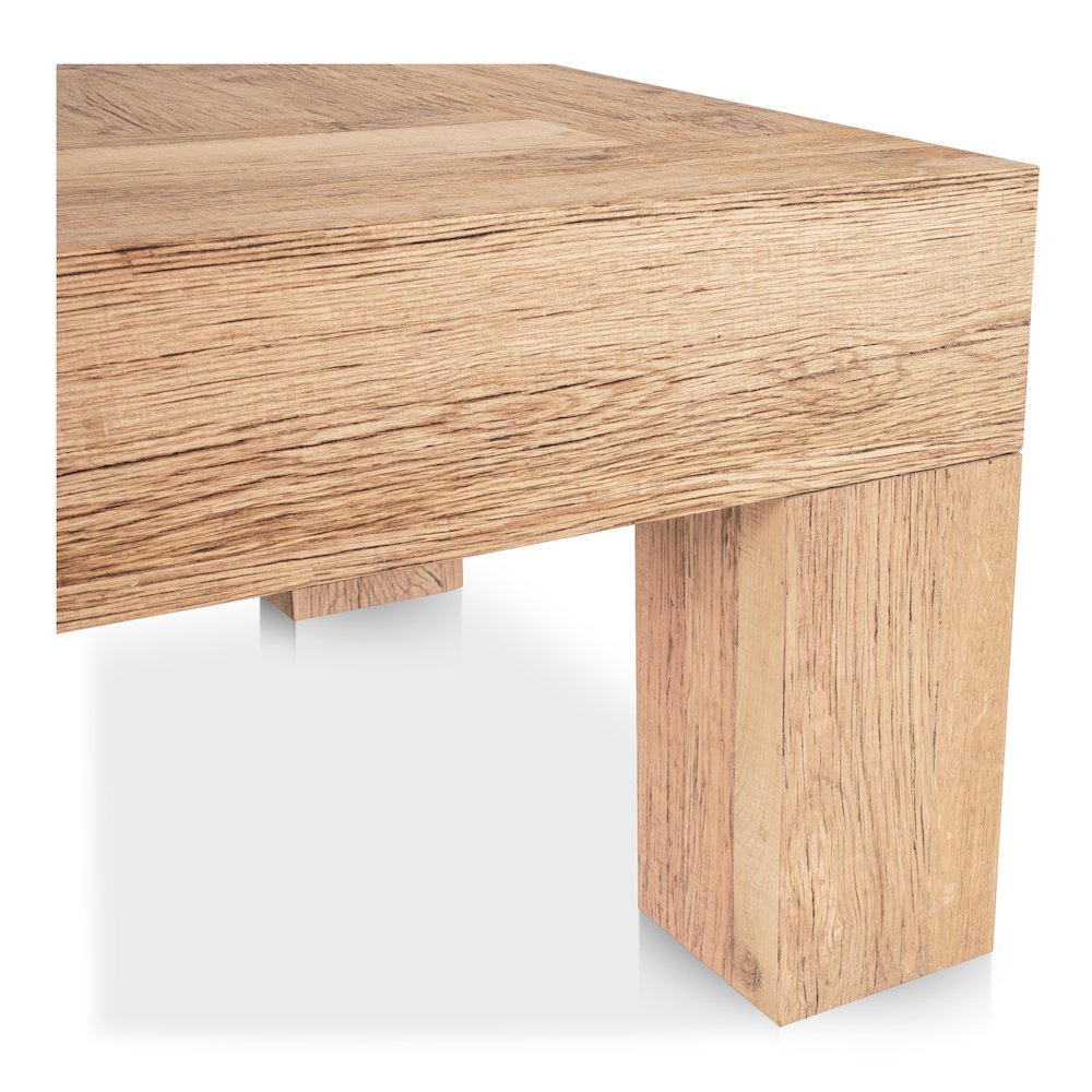 Evander Coffee Table Rectangle Aged Oak. Picture 6