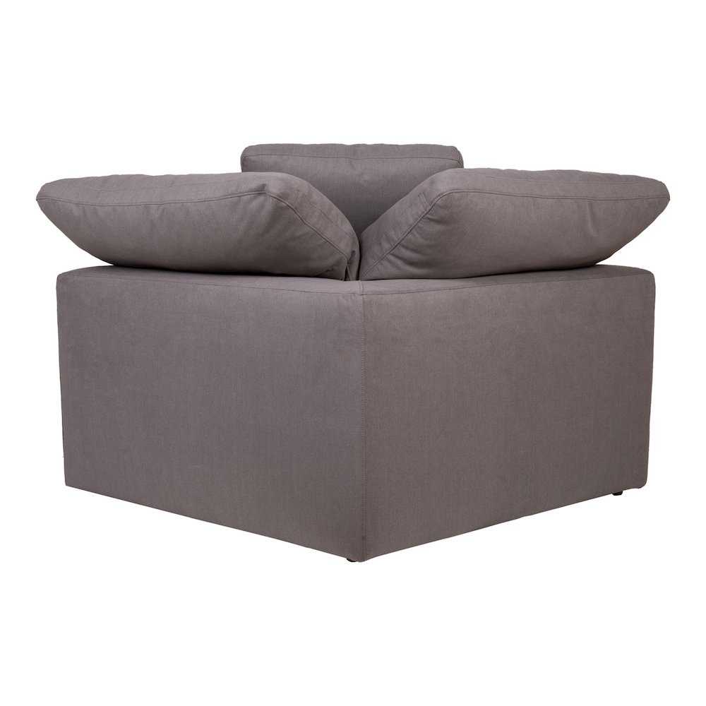 Clay Corner Chair Light Grey. Picture 12