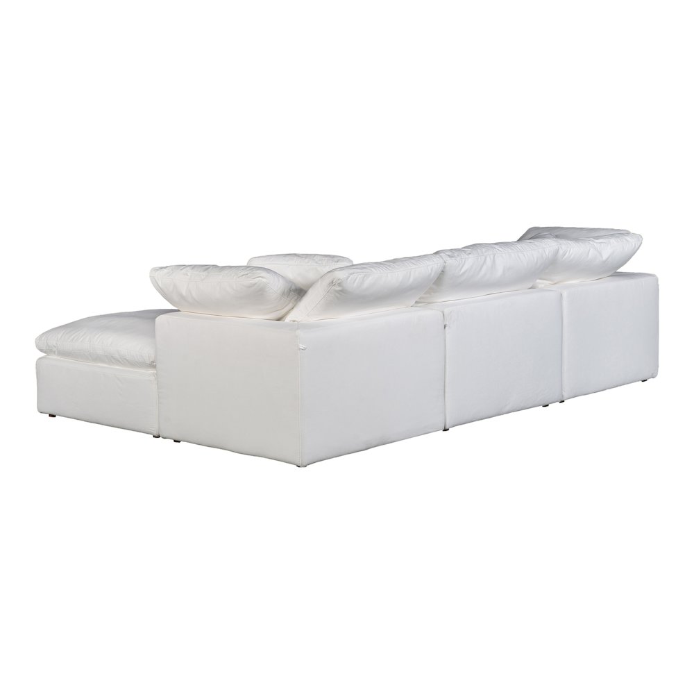 Terra Condo Lounge Modular Sectional Cream White. Picture 7