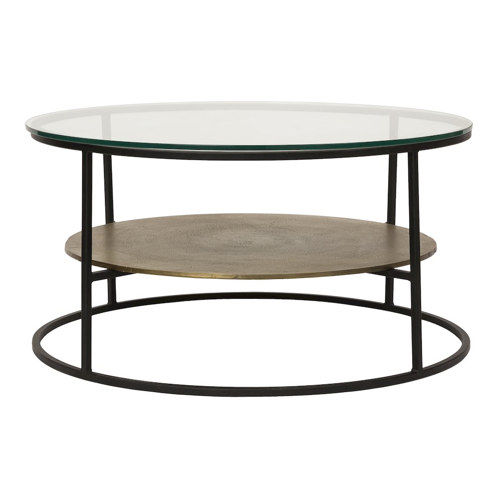Callie Coffee Table Antique Brass. Picture 5