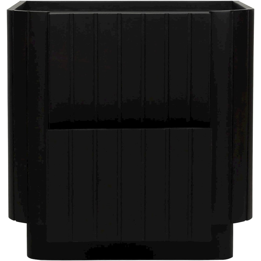 Povera Nightstand Black. Picture 2