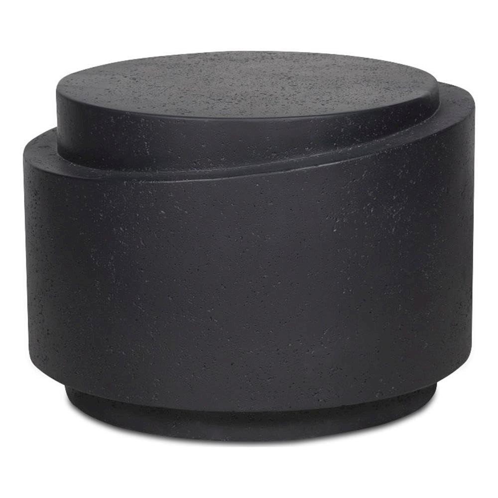 Cosmo Outdoor Accent Table Black. Picture 1