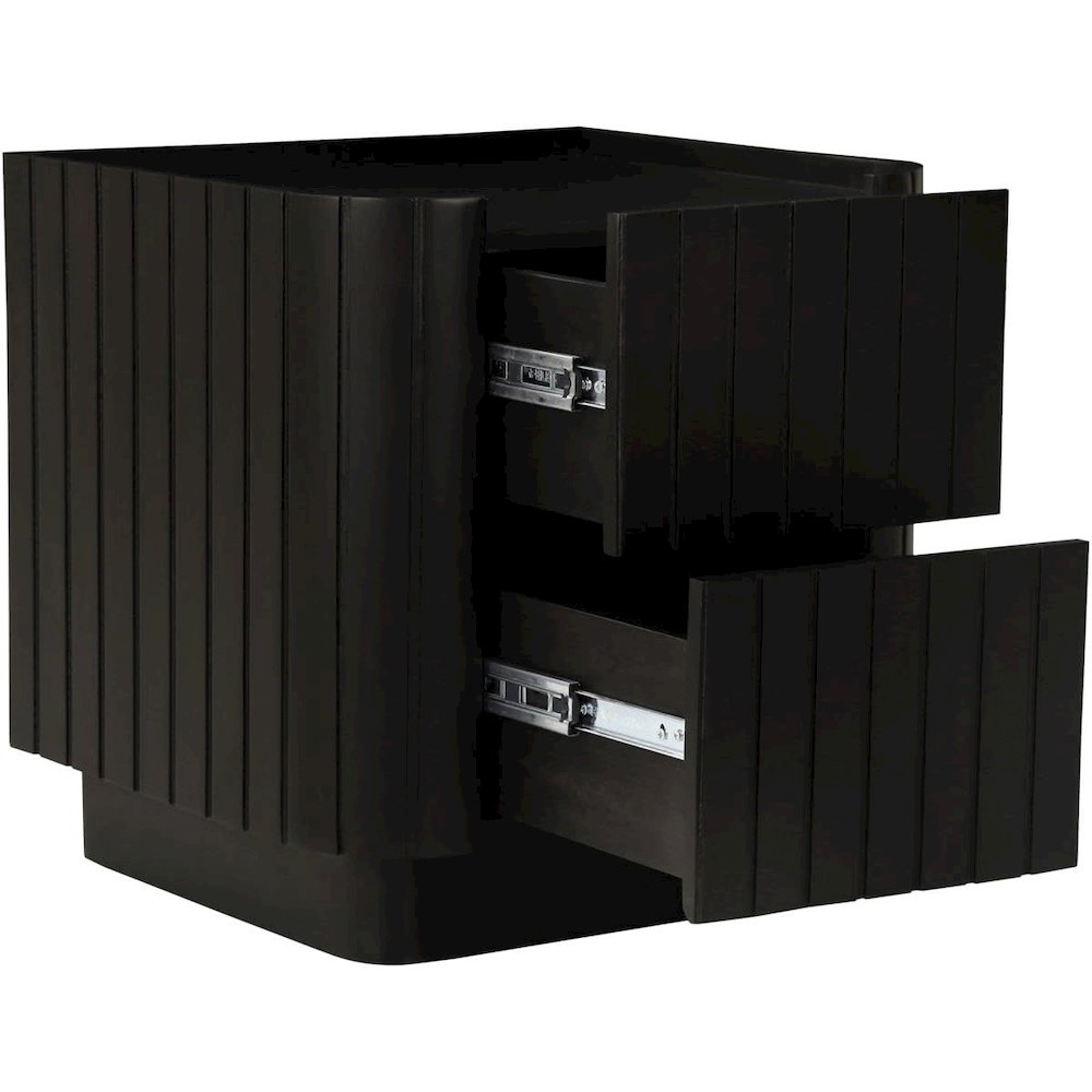 Povera Nightstand Black. Picture 4