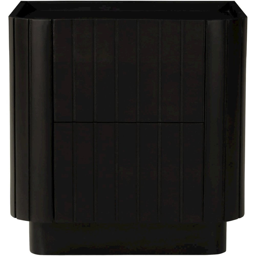 Povera Nightstand Black. Picture 1