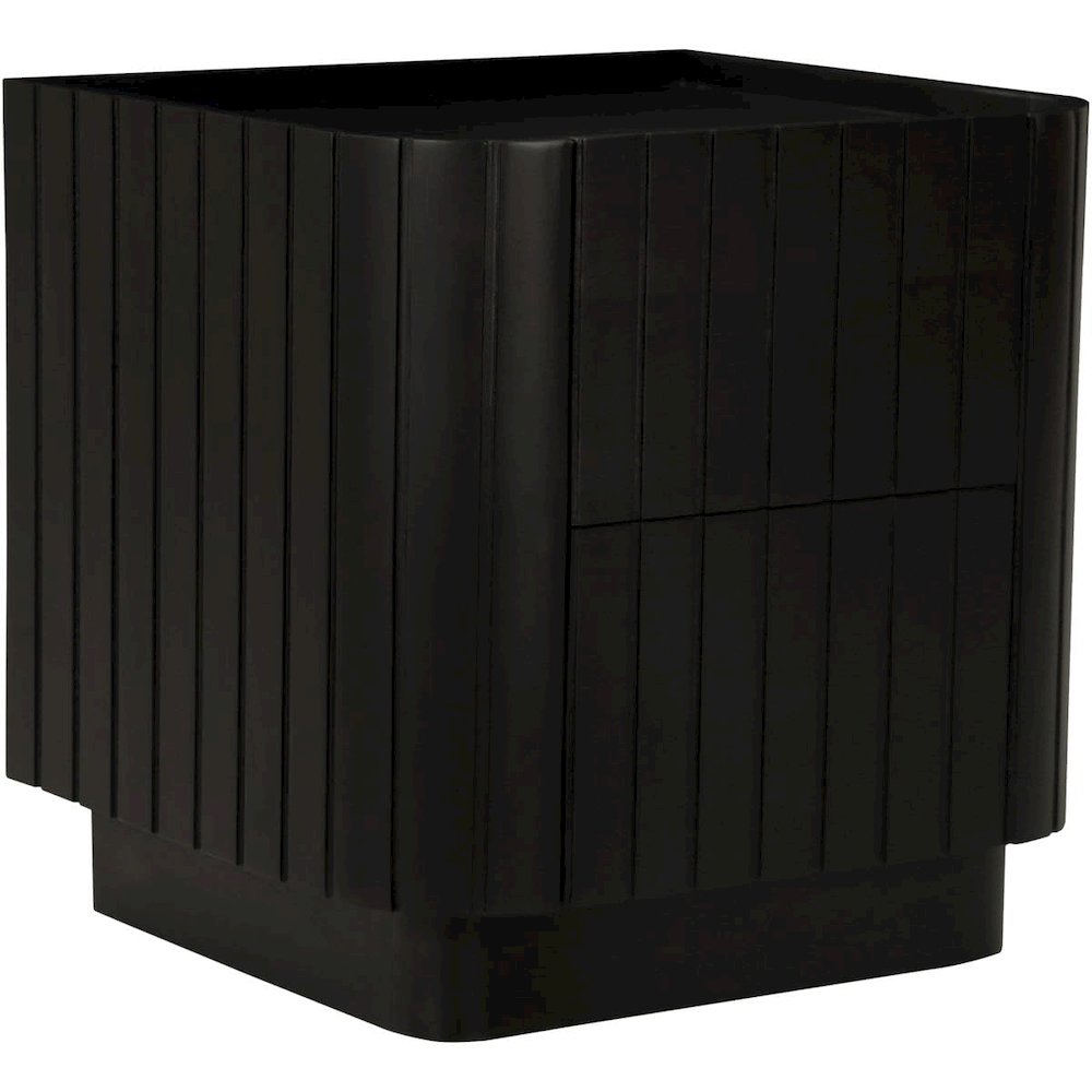 Povera Nightstand Black. Picture 3