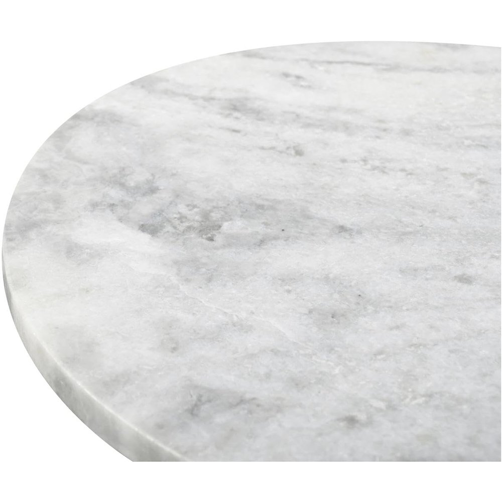 Evelyn Accent Table Ashen Grey Matrix Marble. Picture 5
