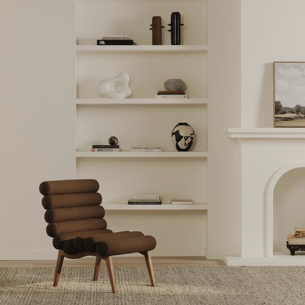 Arlo Accent Chair Deep Brown. Picture 6