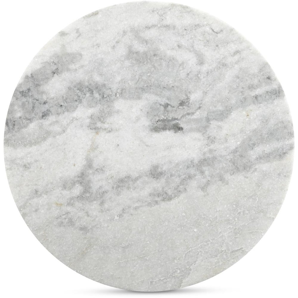 Evelyn Accent Table Ashen Grey Matrix Marble. Picture 7