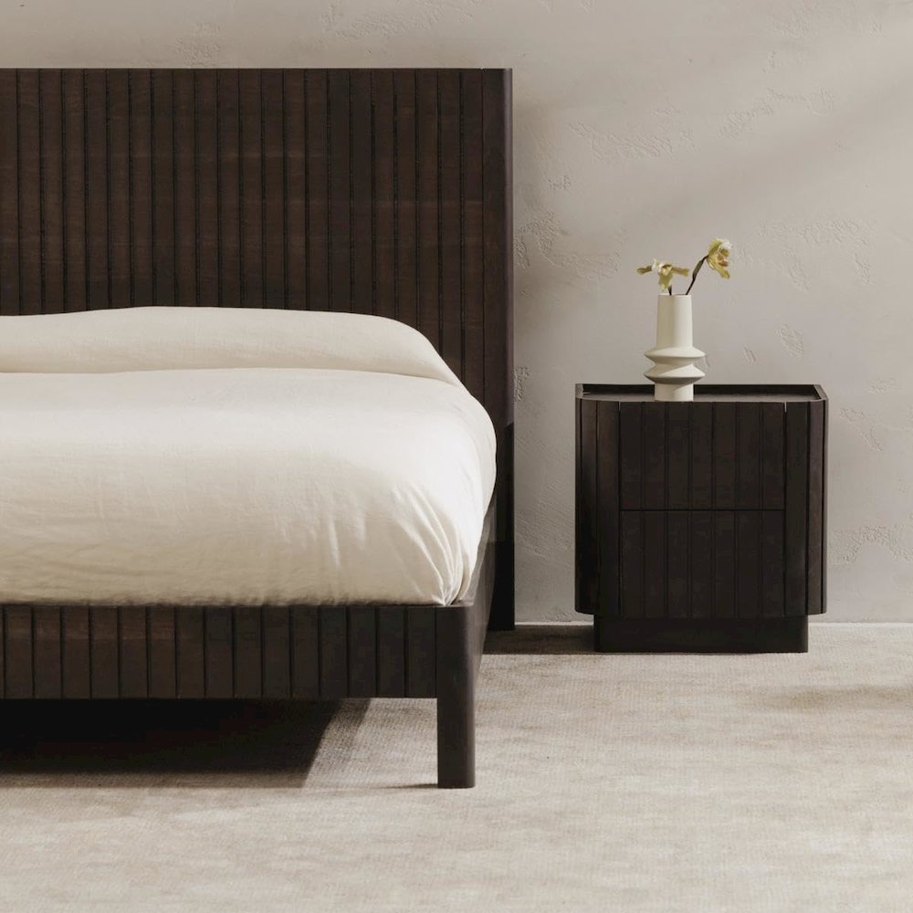 Povera Nightstand Black. Picture 8