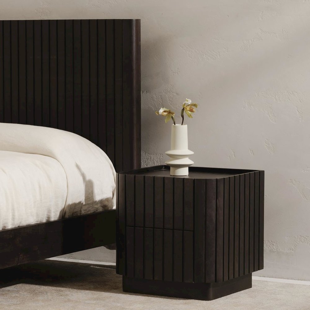 Povera Nightstand Black. Picture 9