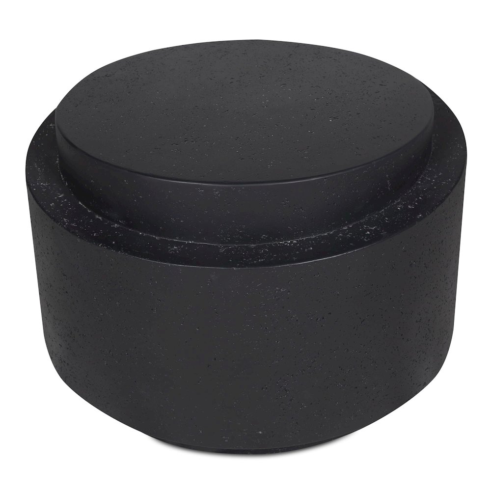 Cosmo Outdoor Accent Table Black. Picture 2