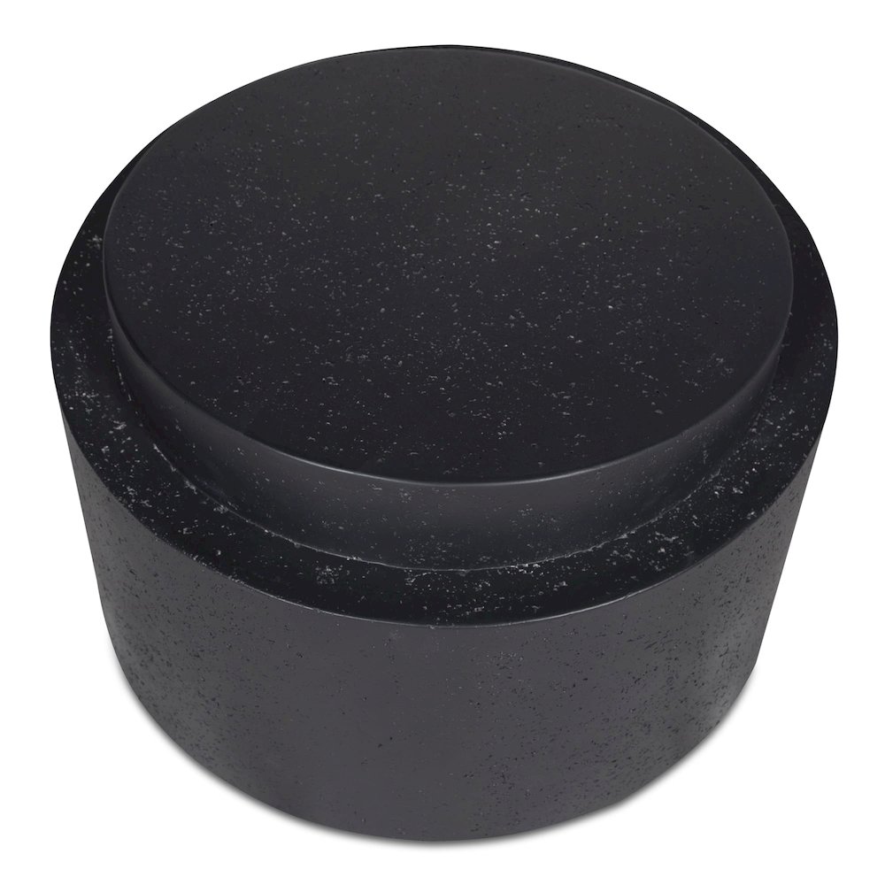 Cosmo Outdoor Accent Table Black. Picture 5