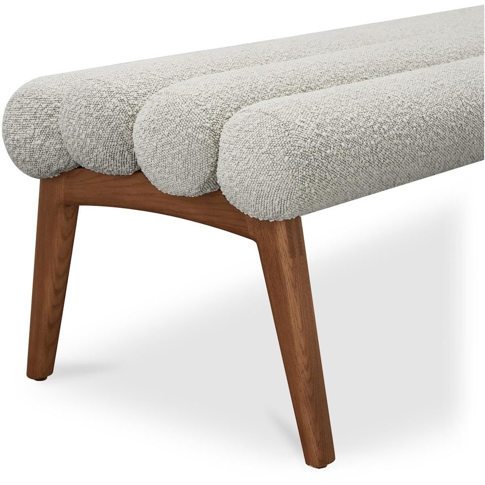 Arlo Bench Off White. Picture 5