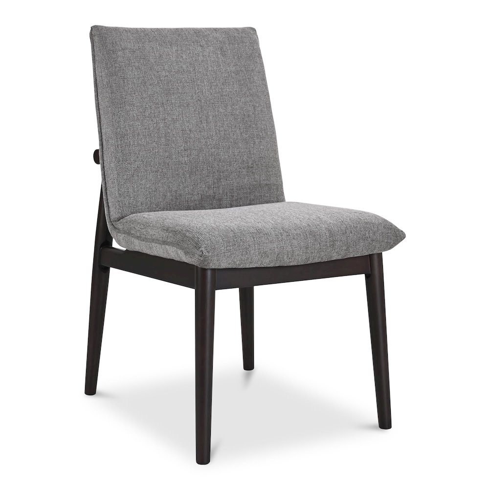 Charlie Dining Chair Dark Grey – Set Of Two. Picture 3