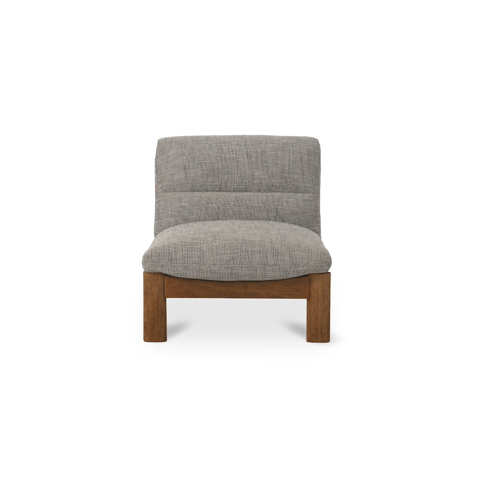 Pierce Accent Chair Flecked Black. Picture 1