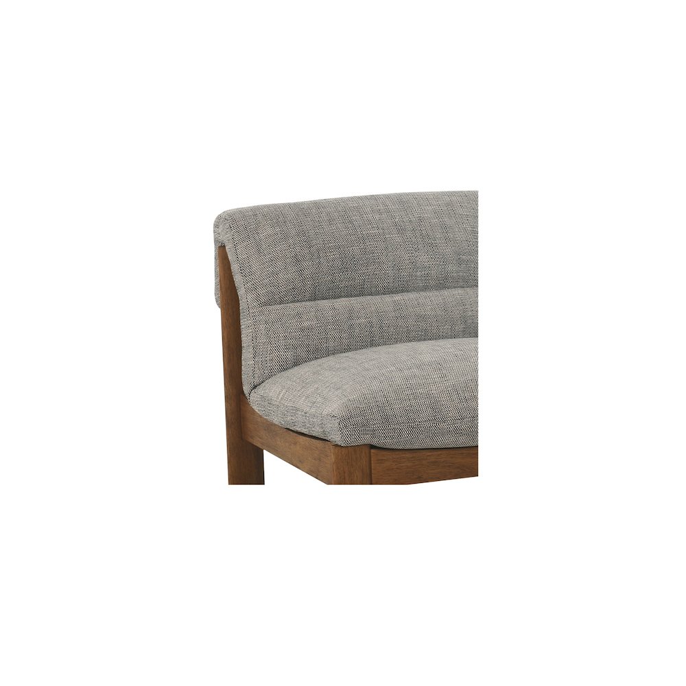 Pierce Accent Chair Flecked Black. Picture 7
