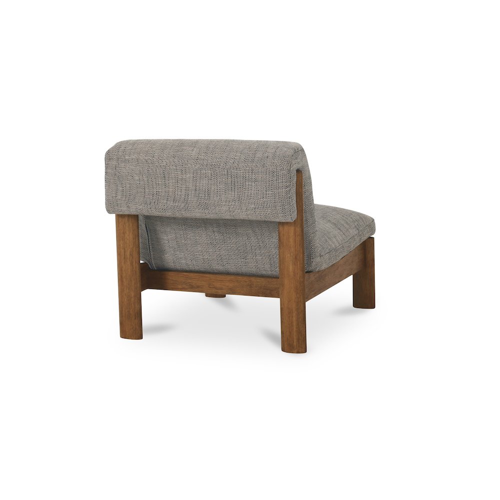 Pierce Accent Chair Flecked Black. Picture 4