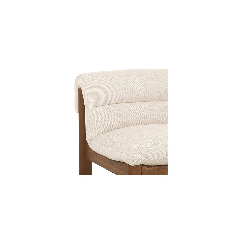 Pierce Accent Chair Flecked Beige. Picture 7