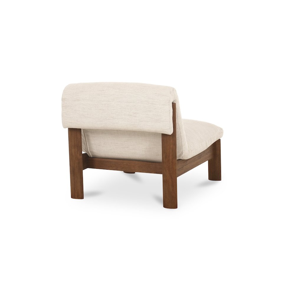 Pierce Accent Chair Flecked Beige. Picture 4