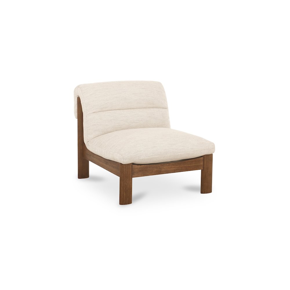 Pierce Accent Chair Flecked Beige. Picture 3