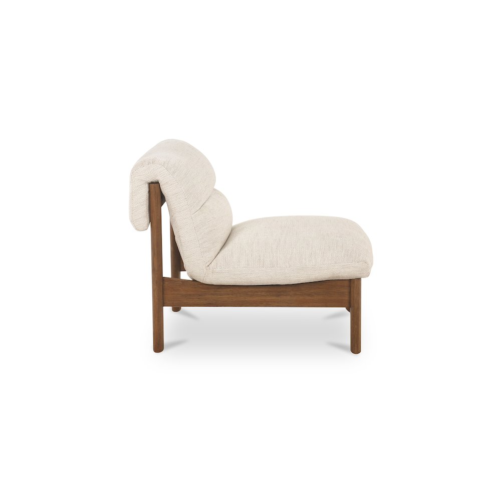 Pierce Accent Chair Flecked Beige. Picture 5