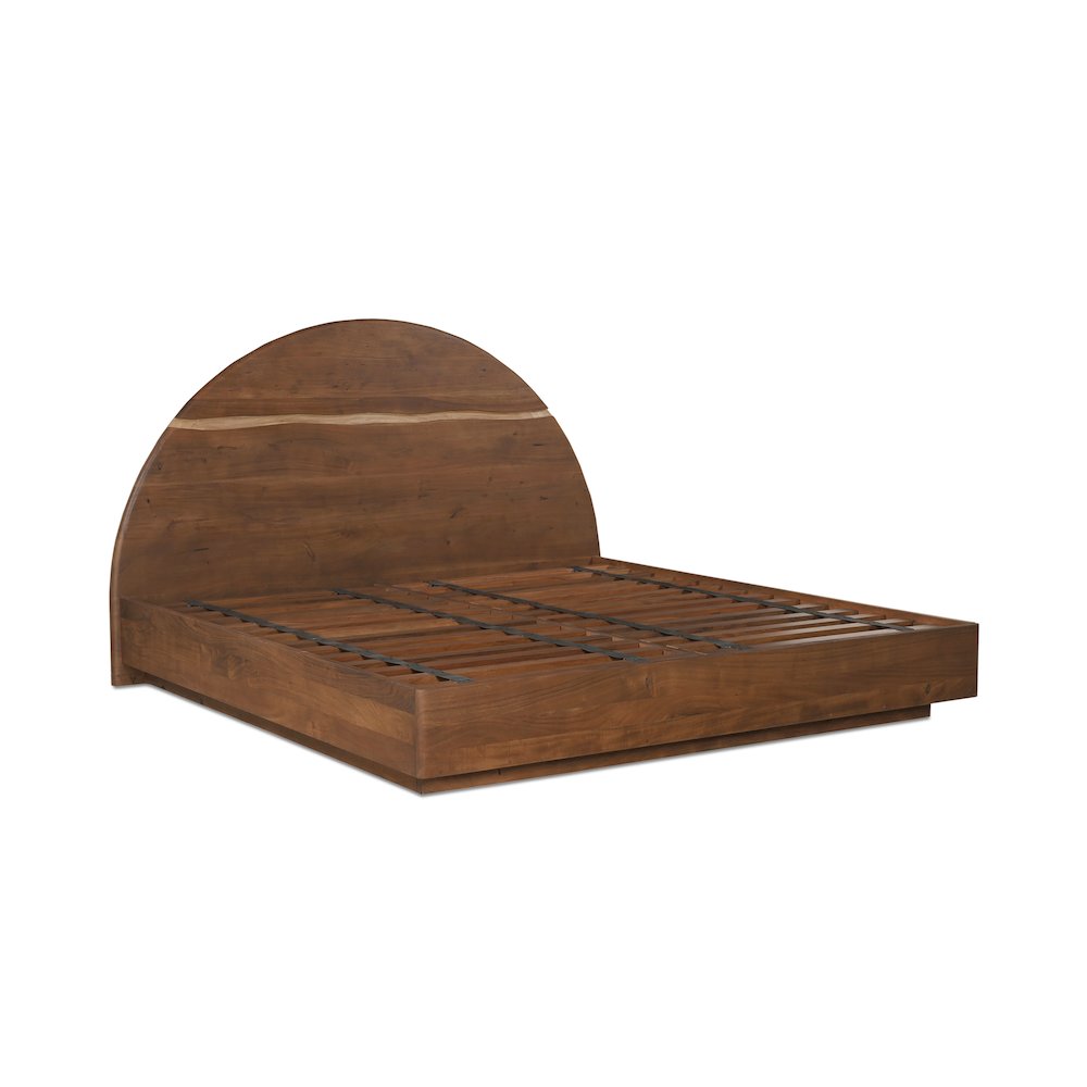 Watson Queen Bed Brown. Picture 4