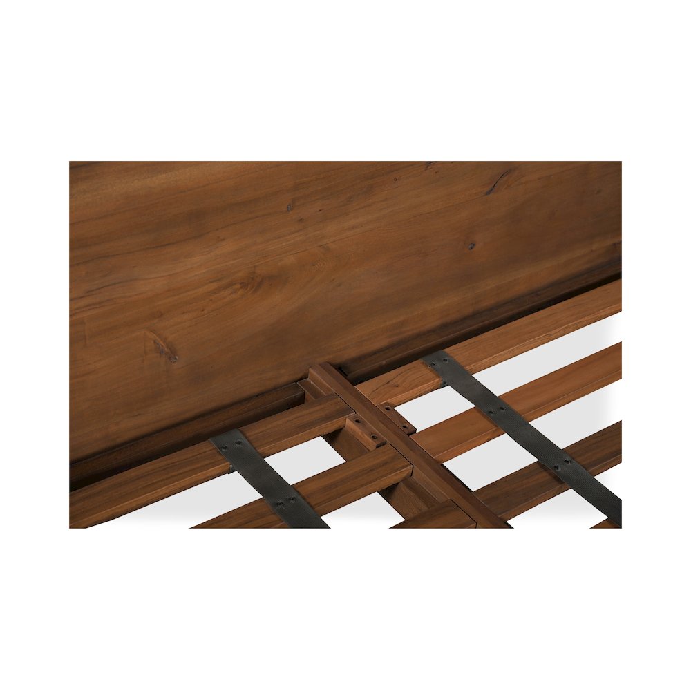 Watson Queen Bed Brown. Picture 6