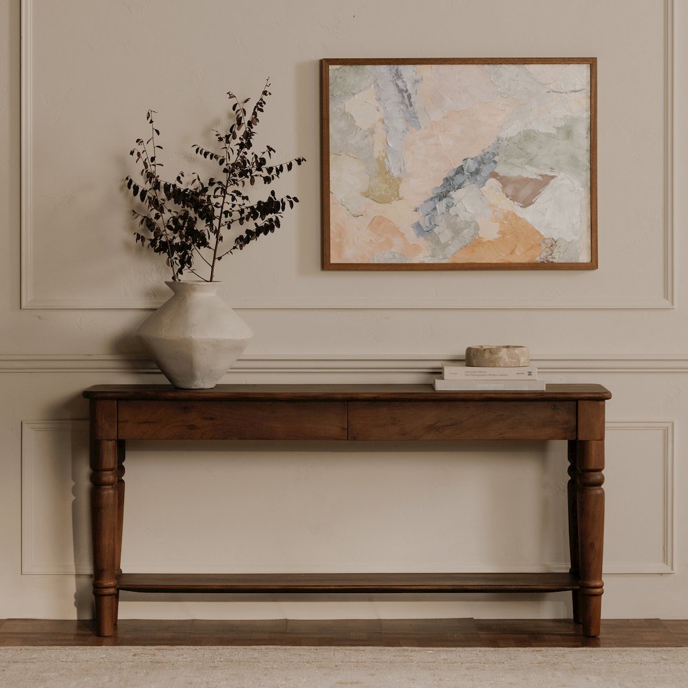 Russet Console Table Brown. Picture 10
