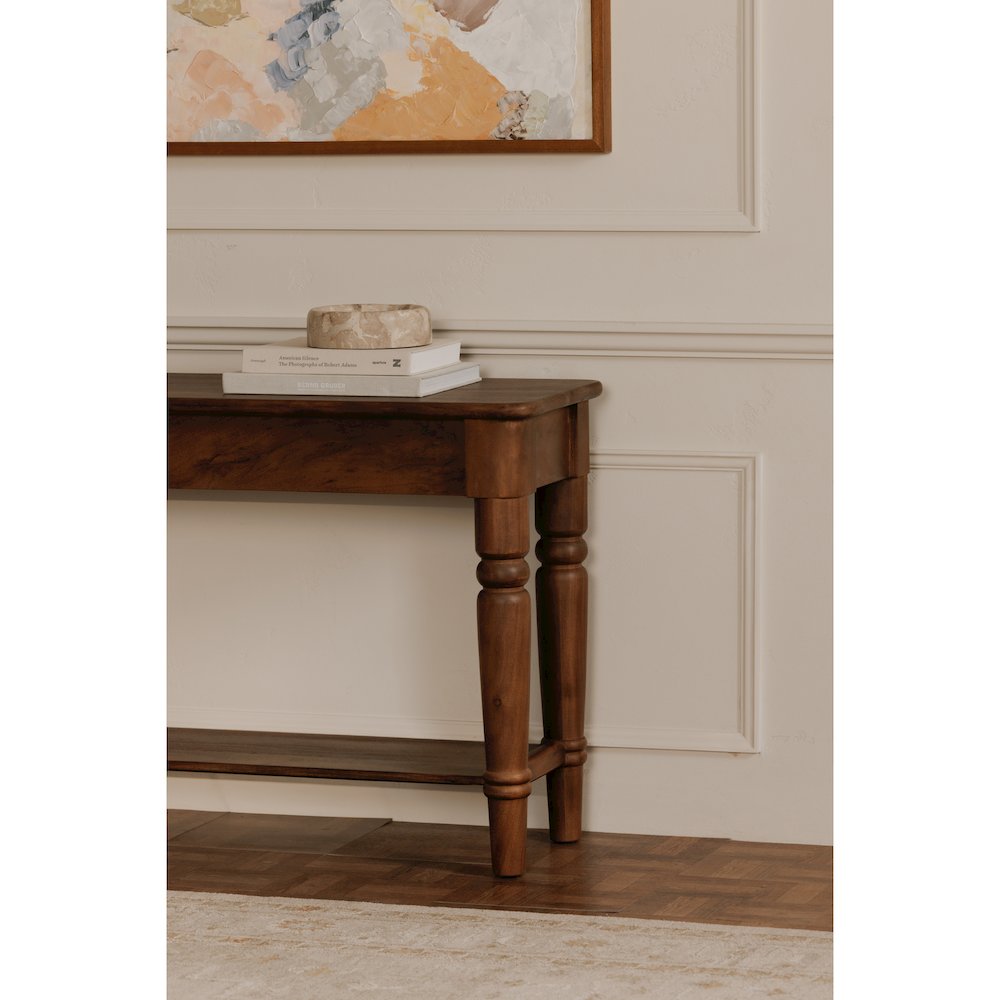 Russet Console Table Brown. Picture 9