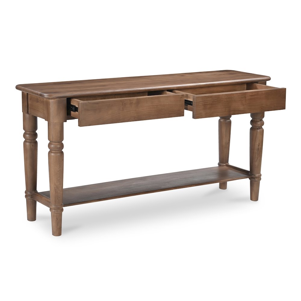 Russet Console Table Brown. Picture 2