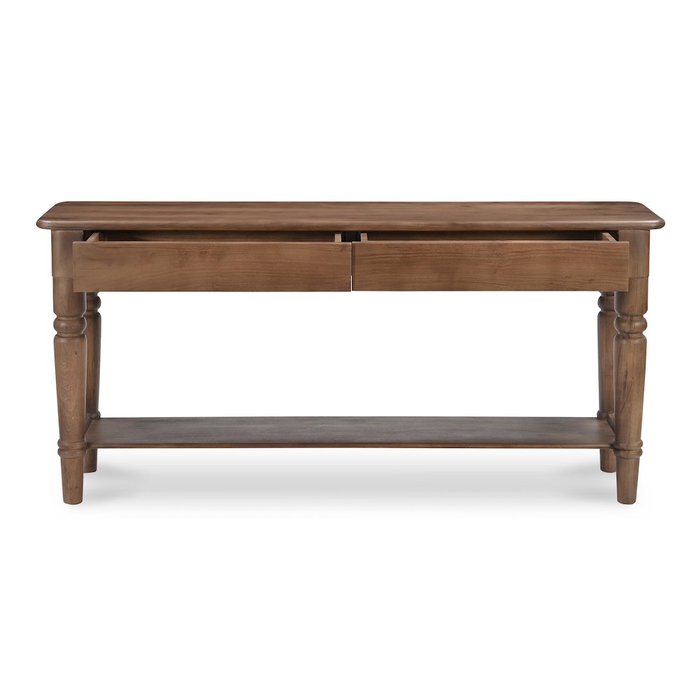 Russet Console Table Brown. Picture 4