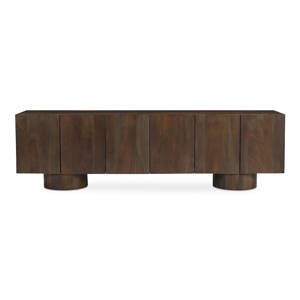 Hadley Media Unit Warm Brown. Picture 1