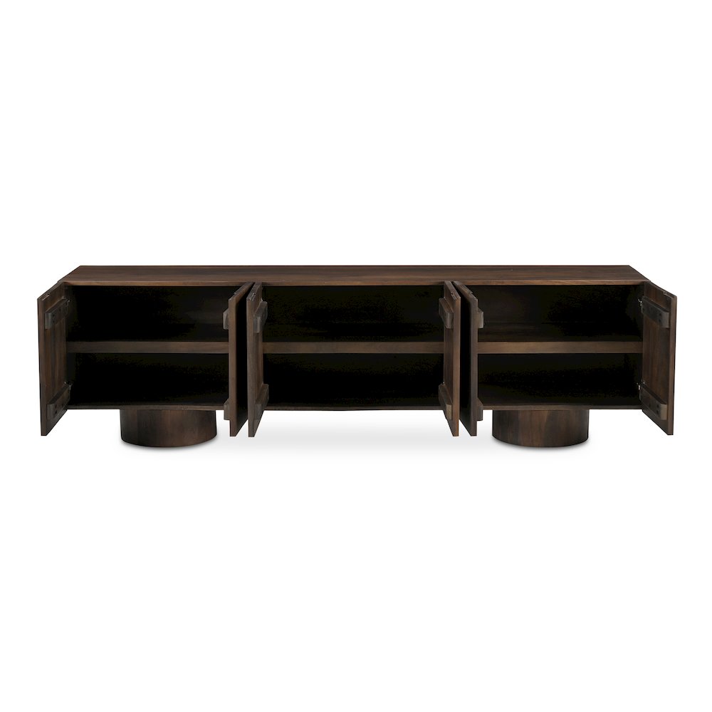 Hadley Media Unit Warm Brown. Picture 4