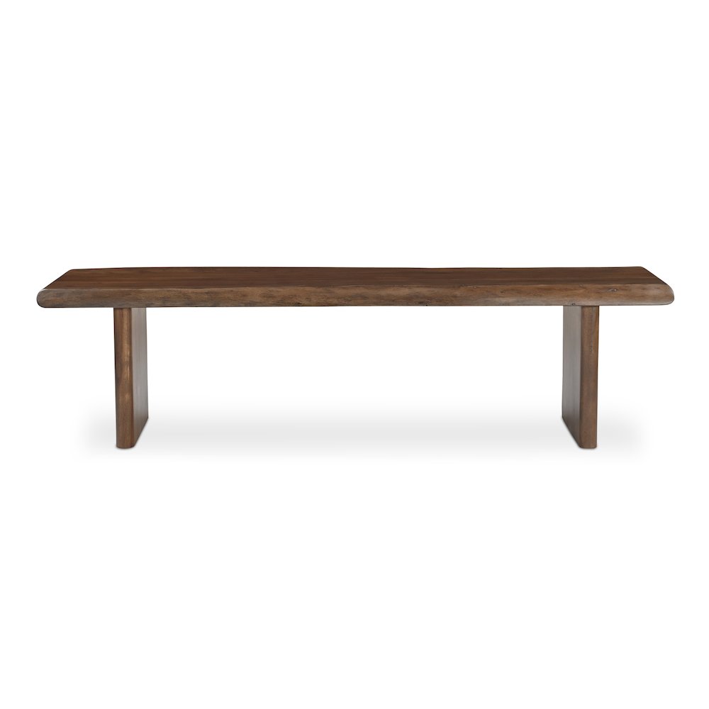 Lila Dining Bench Large Brown. Picture 1