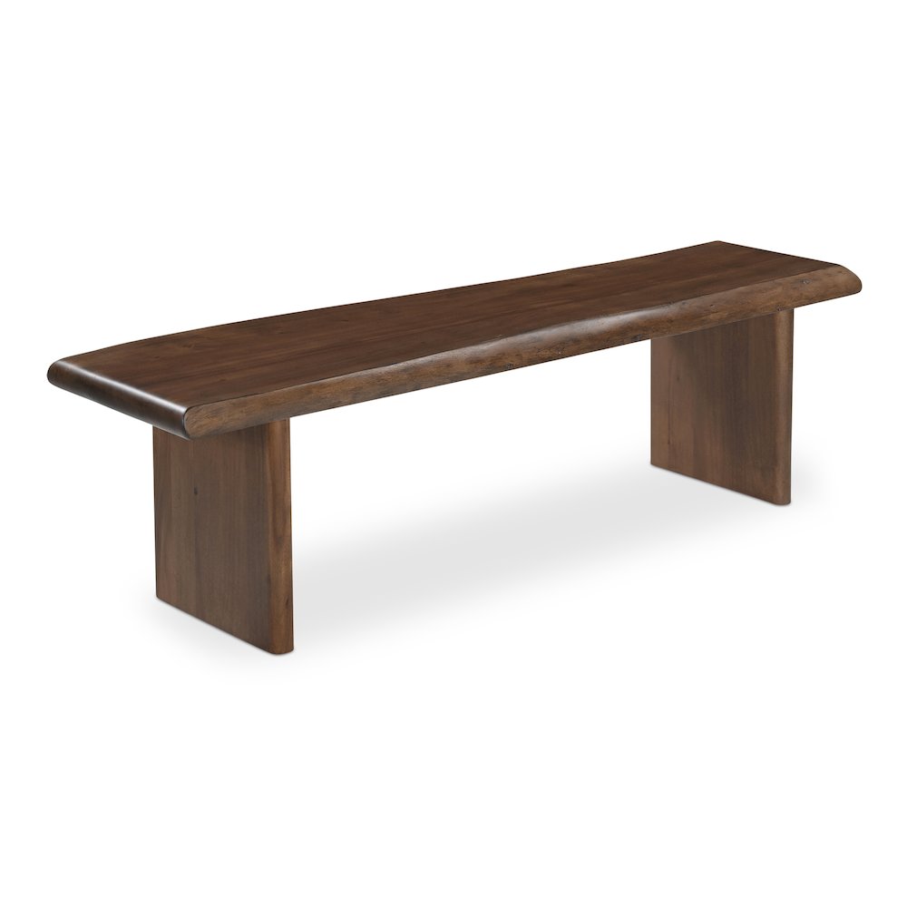 Lila Dining Bench Large Brown. Picture 2