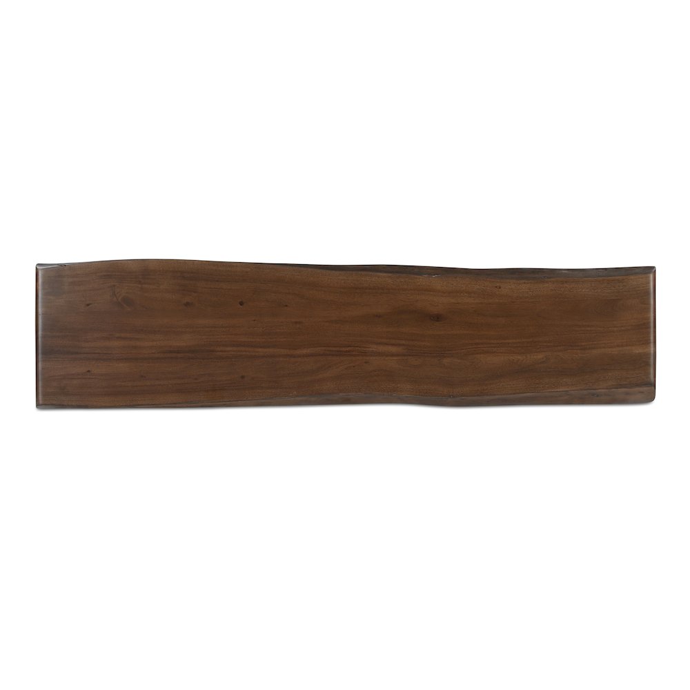 Lila Dining Bench Large Brown. Picture 4
