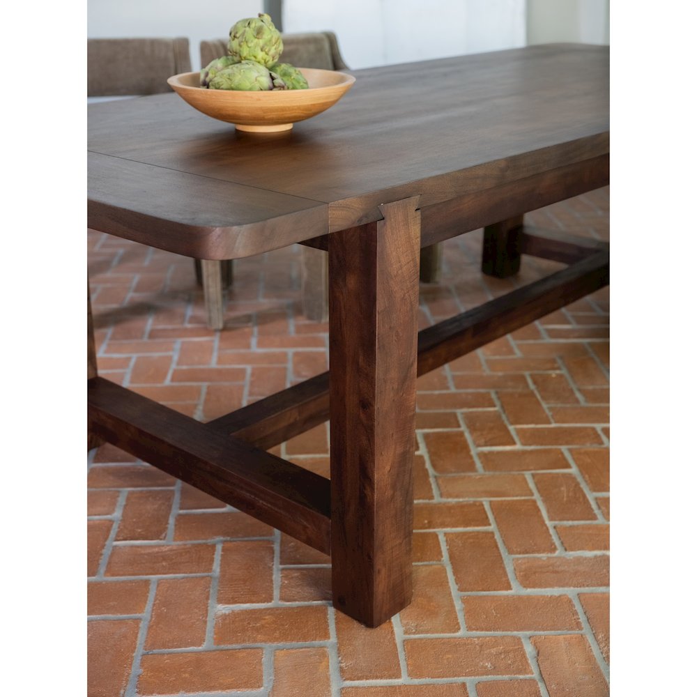 Wilson Dining Table Large Warm Brown. Picture 8